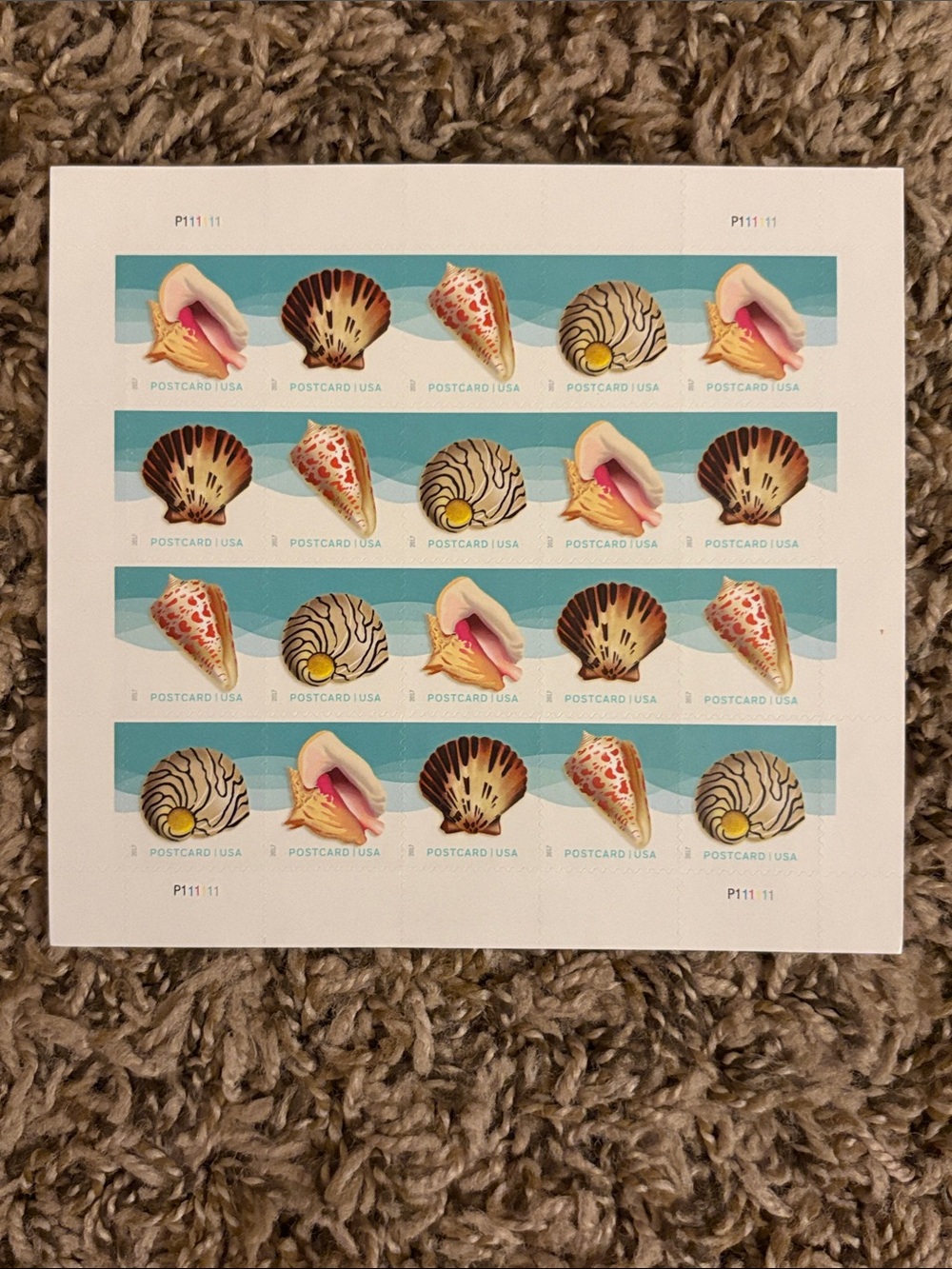 USPS Postcard Forever Stamps 20 count NEW 2016